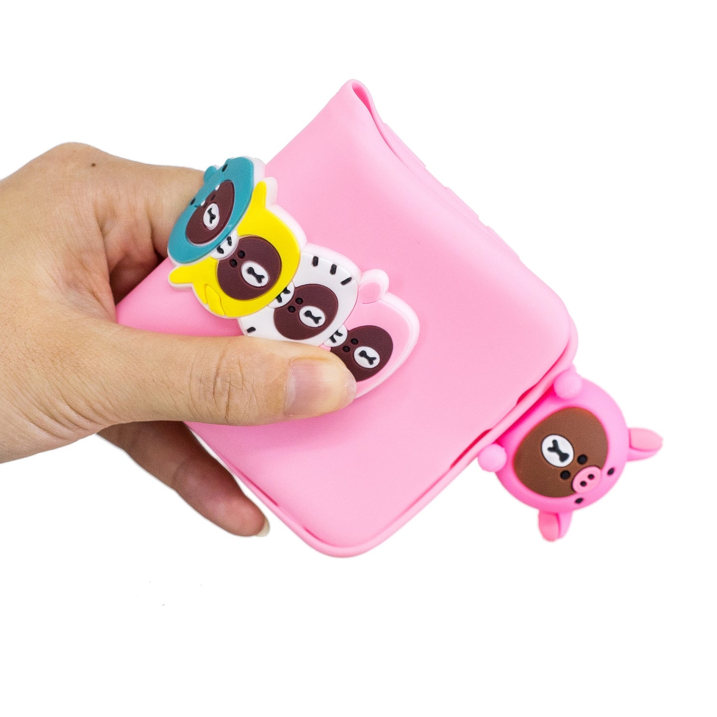 [3D Cute Doll] [Pattern Printing] TPU Gel Case for Huawei Honor 10 Lite / P Smart (2019)
