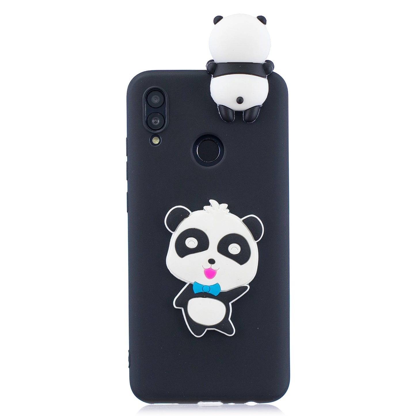 [3D Cute Doll] [Pattern Printing] TPU Gel Case for Huawei Honor 10 Lite / P Smart (2019)