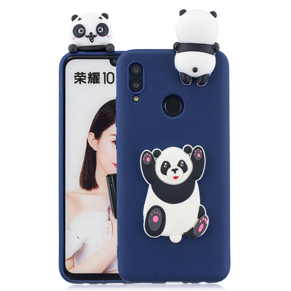 [3D Cute Doll] [Pattern Printing] TPU Gel Case for Huawei Honor 10 Lite / P Smart (2019)