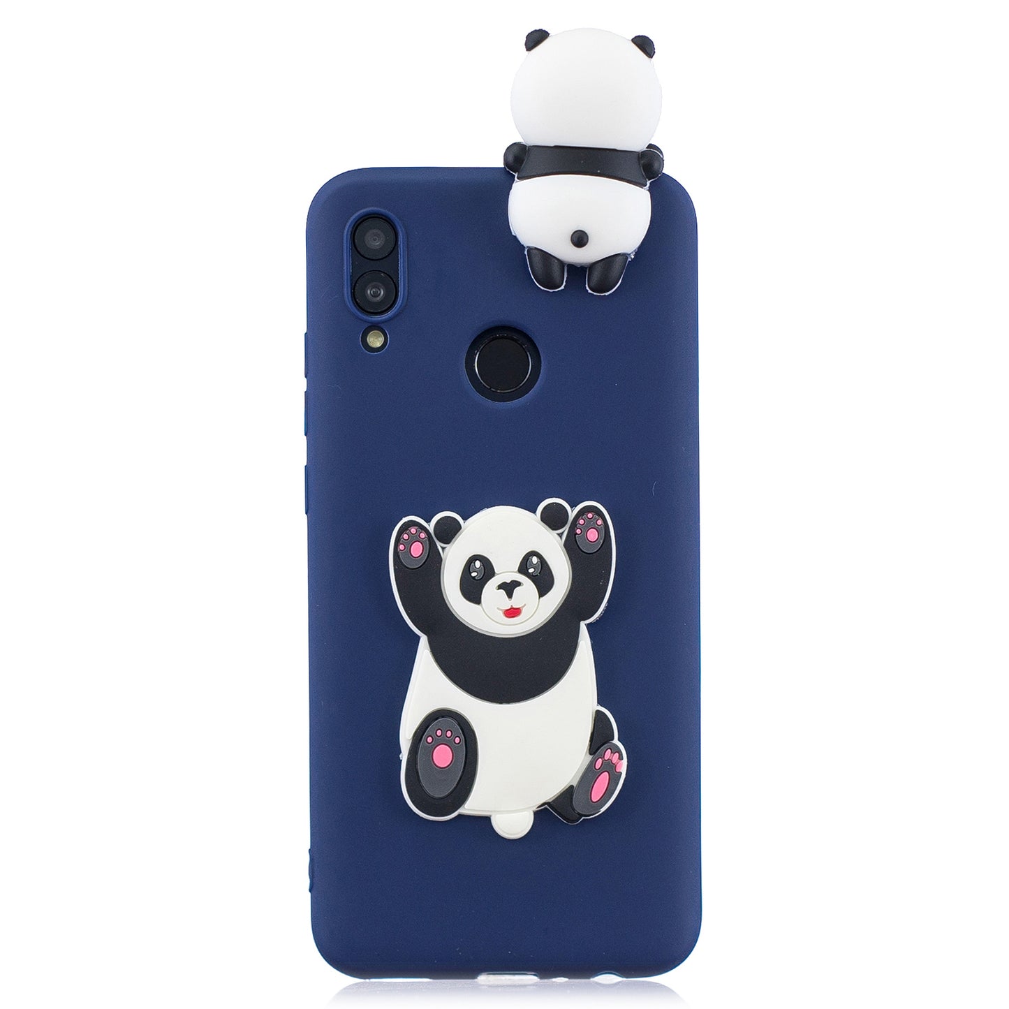[3D Cute Doll] [Pattern Printing] TPU Gel Case for Huawei Honor 10 Lite / P Smart (2019)