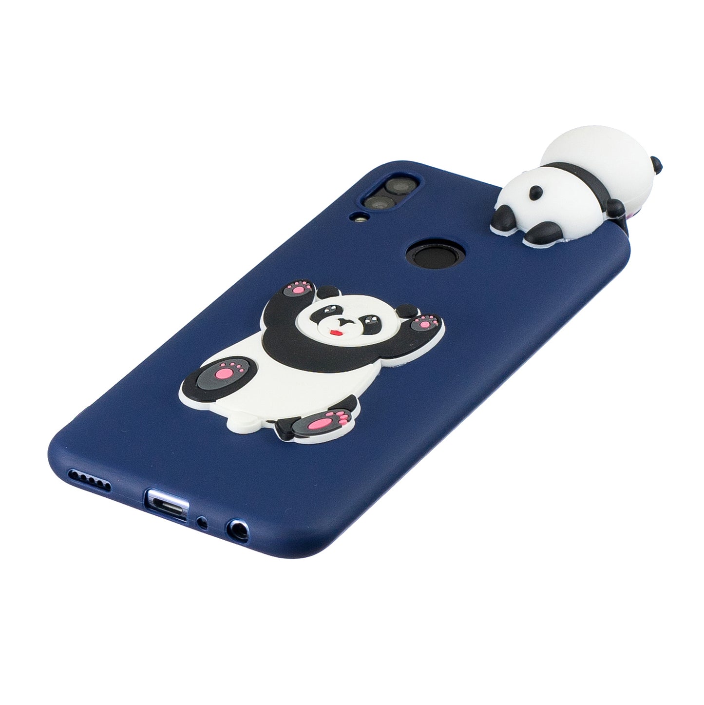[3D Cute Doll] [Pattern Printing] TPU Gel Case for Huawei Honor 10 Lite / P Smart (2019)