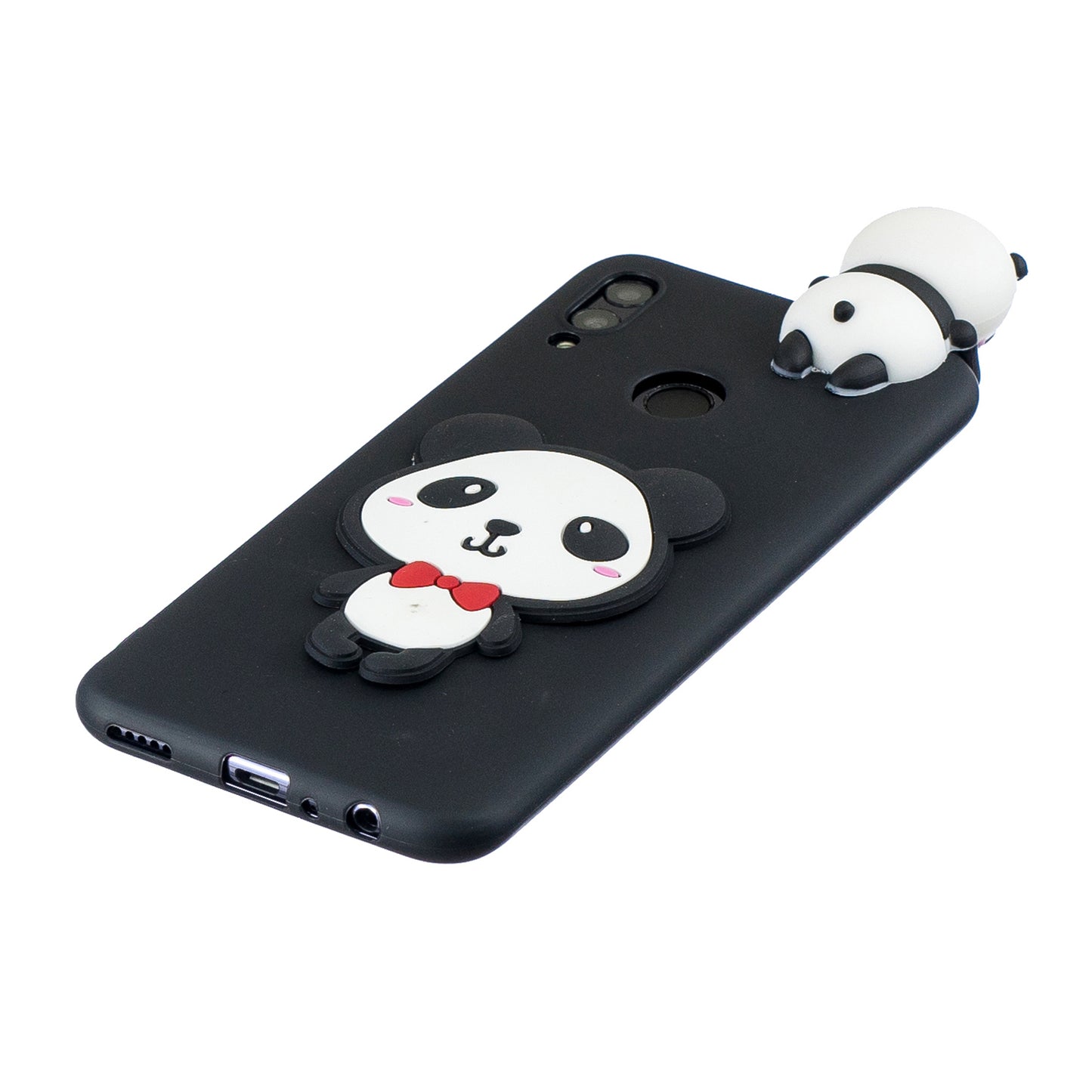 [3D Cute Doll] [Pattern Printing] TPU Gel Case for Huawei Honor 10 Lite / P Smart (2019)