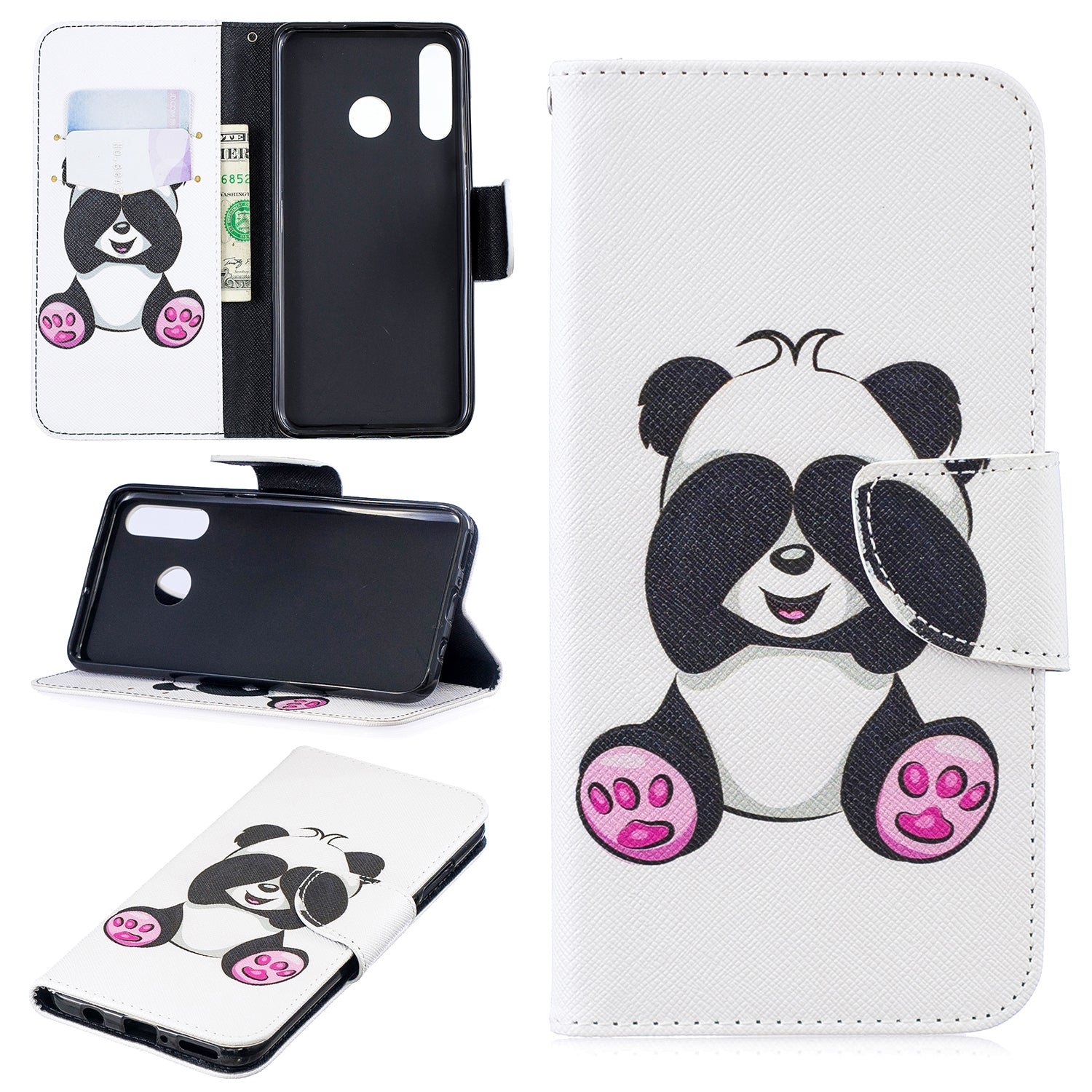 For Huawei P30 Lite Pattern Printing Leather Stand Wallet Case