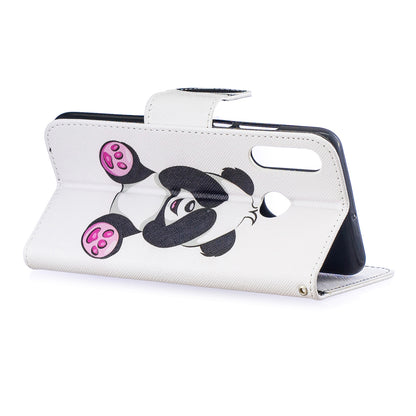 For Huawei P30 Lite Pattern Printing Leather Stand Wallet Case