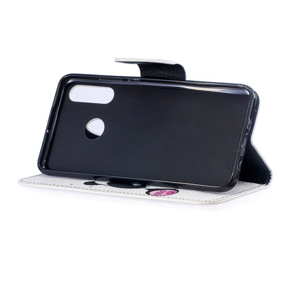 For Huawei P30 Lite Pattern Printing Leather Stand Wallet Case