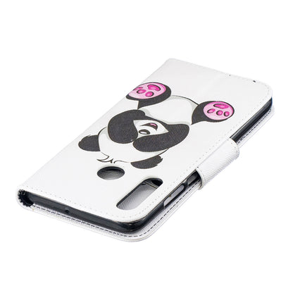 For Huawei P30 Lite Pattern Printing Leather Stand Wallet Case