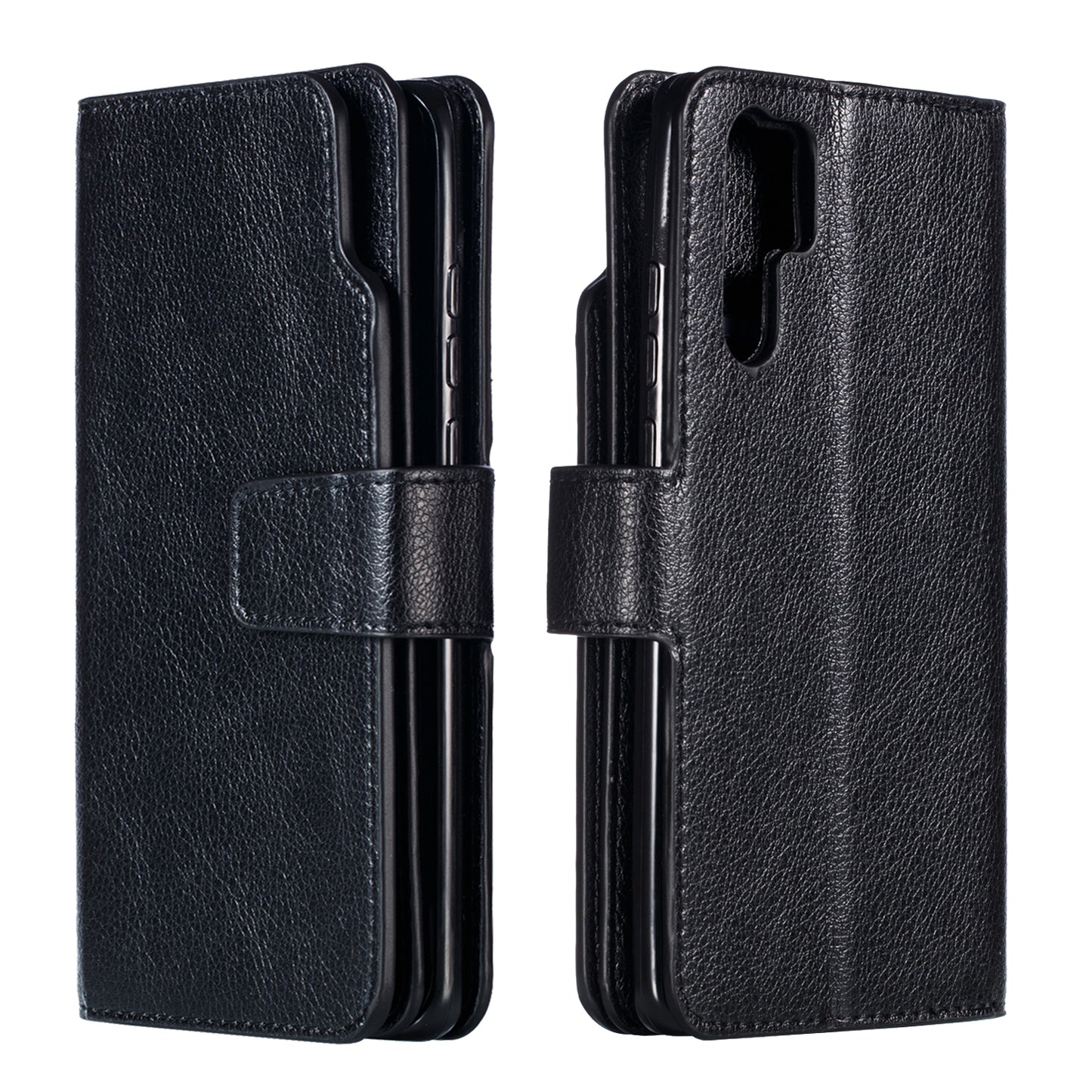 [9 Card Slots] Crazy Horse Leather Wallet Case for Huawei P30 Pro