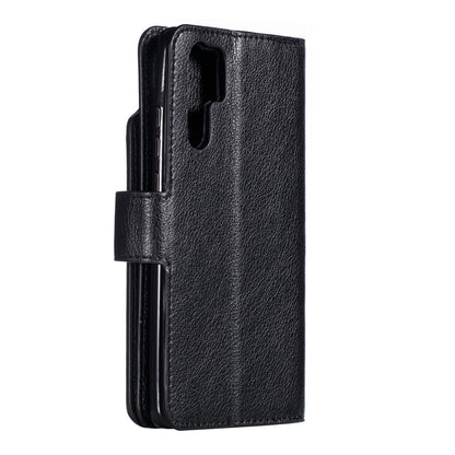 [9 Card Slots] Crazy Horse Leather Wallet Case for Huawei P30 Pro