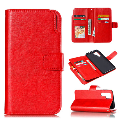 [9 Card Slots] Crazy Horse Leather Wallet Case for Huawei P30 Pro