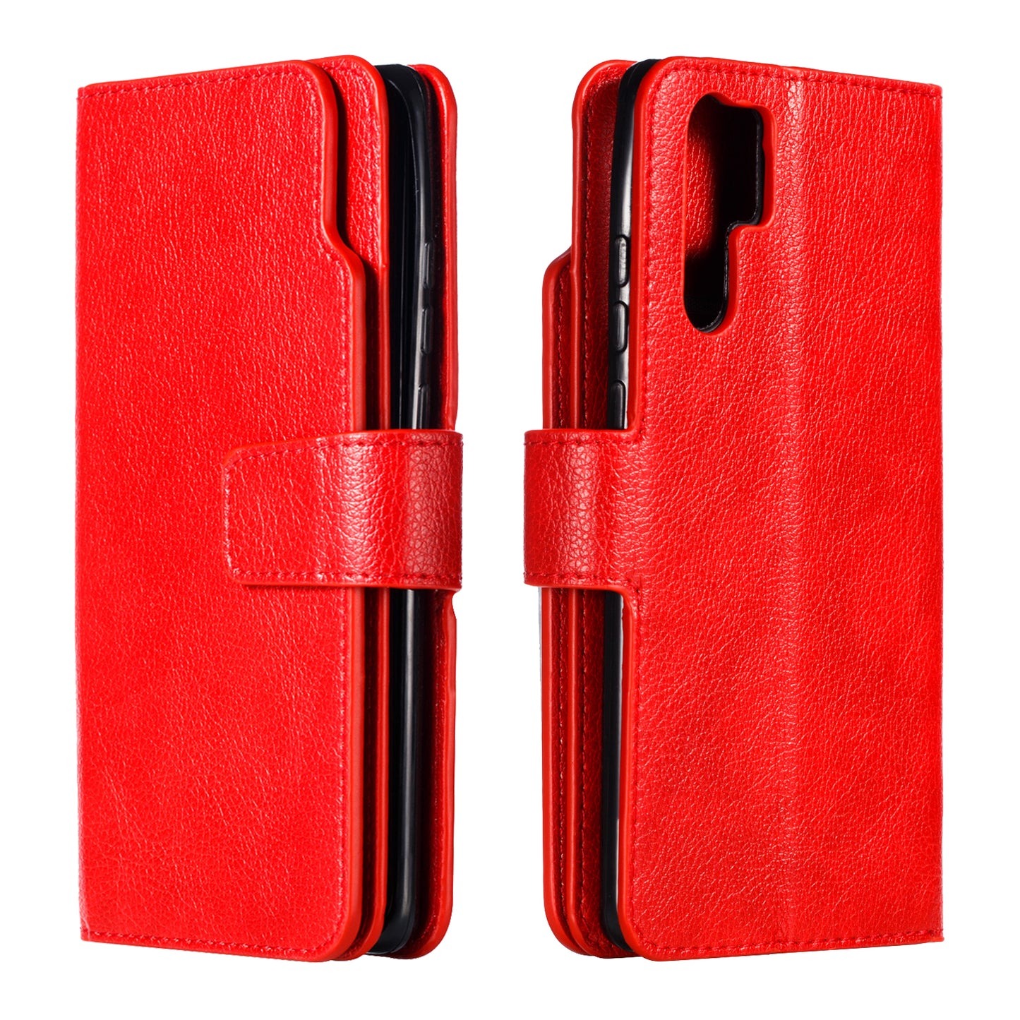 [9 Card Slots] Crazy Horse Leather Wallet Case for Huawei P30 Pro
