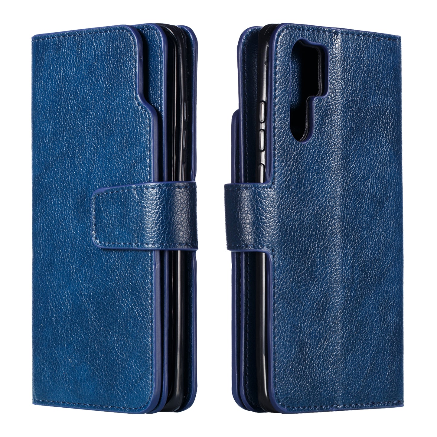 [9 Card Slots] Crazy Horse Leather Wallet Case for Huawei P30 Pro