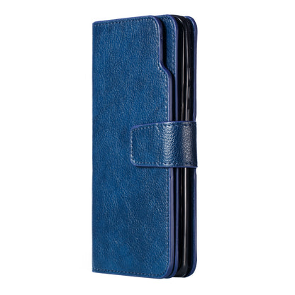 [9 Card Slots] Crazy Horse Leather Wallet Case for Huawei P30 Pro