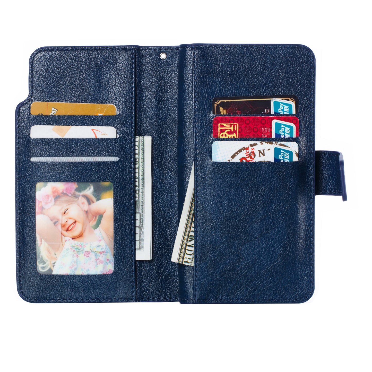 [9 Card Slots] Crazy Horse Leather Wallet Case for Huawei P30 Pro