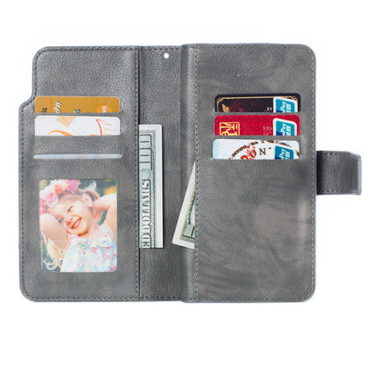 [9 Card Slots] Crazy Horse Leather Wallet Case for Huawei P30 Pro
