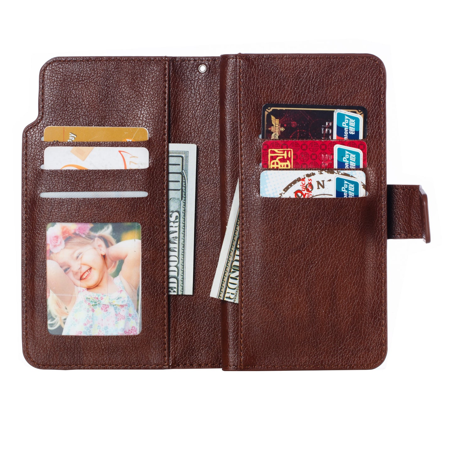 [9 Card Slots] Crazy Horse Leather Wallet Case for Huawei P30 Pro