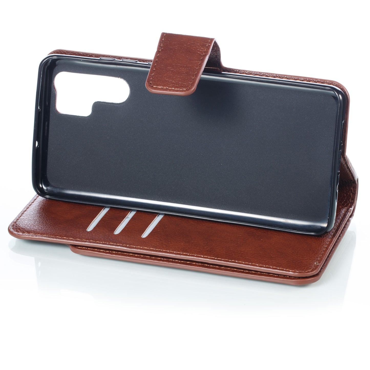 [9 Card Slots] Crazy Horse Leather Wallet Case for Huawei P30 Pro