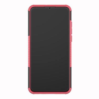 For Huawei P30 Lite Cool Tyre Kickstand PC + TPU Hybrid Protection Case Cover