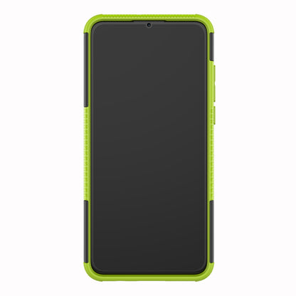 For Huawei P30 Lite Cool Tyre Kickstand PC + TPU Hybrid Protection Case Cover