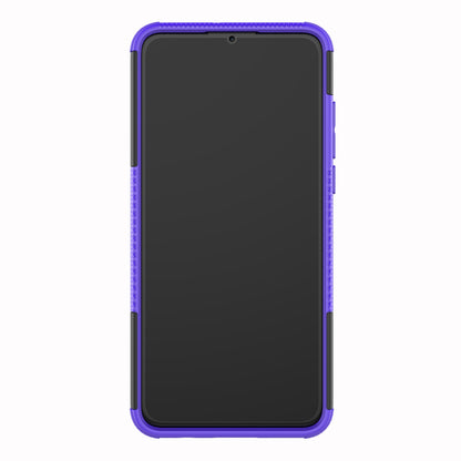 For Huawei P30 Lite Cool Tyre Kickstand PC + TPU Hybrid Protection Case Cover