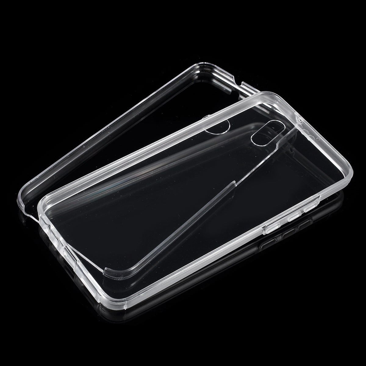 Transparent TPU + PC Hybrid Mobile Casing Shell for Huawei Honor 8X/View 10 Lite