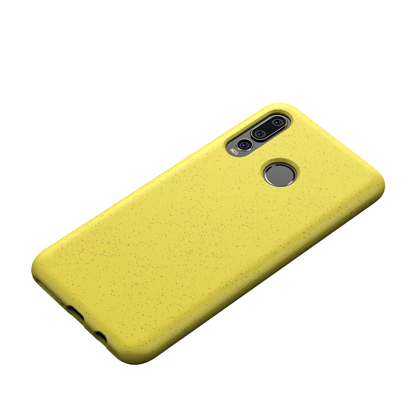 For Huawei P30 Lite / nova 4e / P30 Lite New Edition Starry Sky Series Eco-Friendly Degradable Case Smooth Tough Wheat Straw + TPU Matte Phone Cover