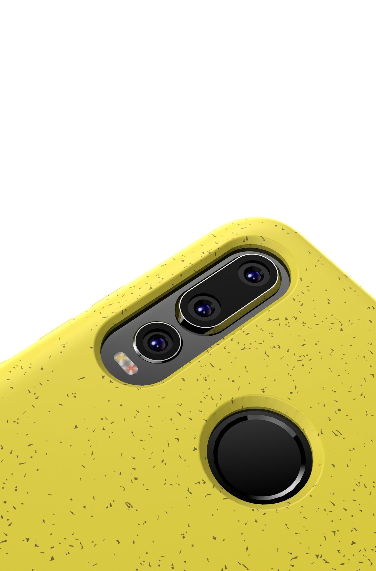 For Huawei P30 Lite / nova 4e / P30 Lite New Edition Starry Sky Series Eco-Friendly Degradable Case Smooth Tough Wheat Straw + TPU Matte Phone Cover