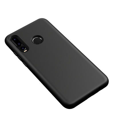 For Huawei P30 Lite / nova 4e / P30 Lite New Edition Starry Sky Series Eco-Friendly Degradable Case Smooth Tough Wheat Straw + TPU Matte Phone Cover