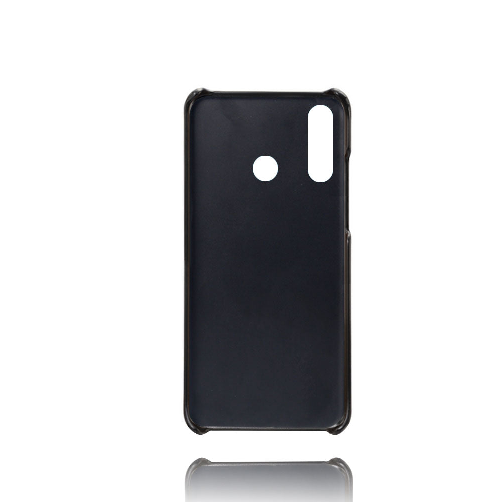For Huawei P30 Lite / nova 4e PU Leather Coated PC Mobile Casing with Dual Card Slots