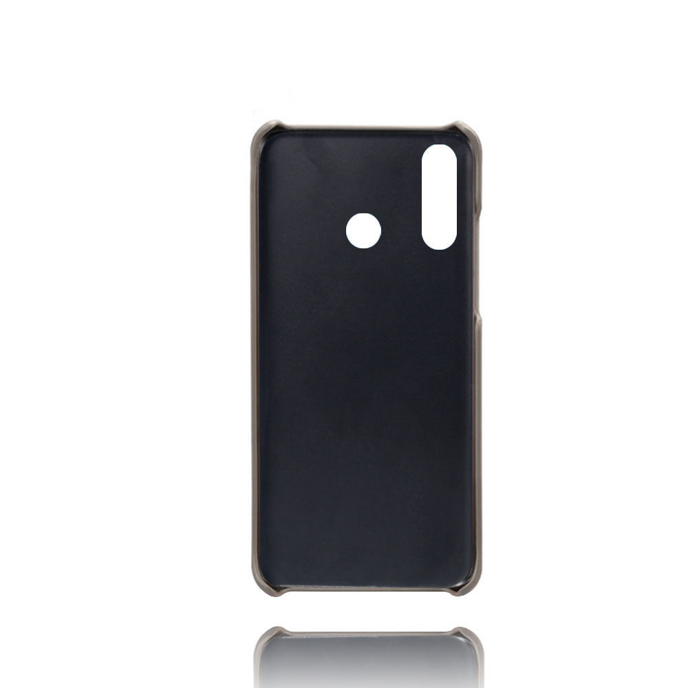 For Huawei P30 Lite / nova 4e PU Leather Coated PC Mobile Casing with Dual Card Slots