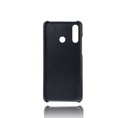 For Huawei P30 Lite / nova 4e PU Leather Coated PC Mobile Casing with Dual Card Slots