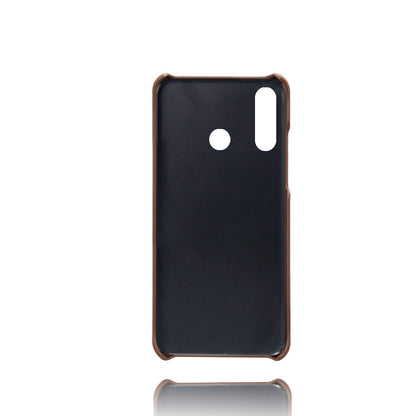 For Huawei P30 Lite / nova 4e PU Leather Coated PC Mobile Casing with Dual Card Slots