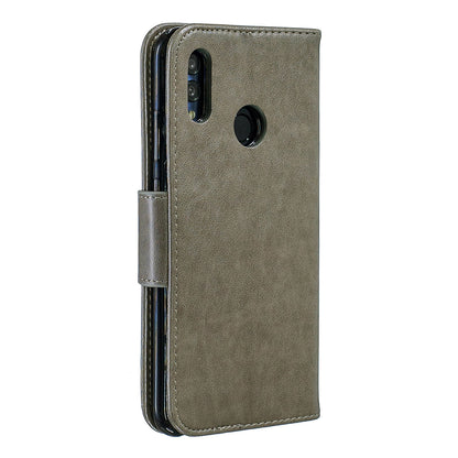 For Huawei P Smart (2019) / Honor 10 Lite PU Leather Imprint Butterflies Phone Case
