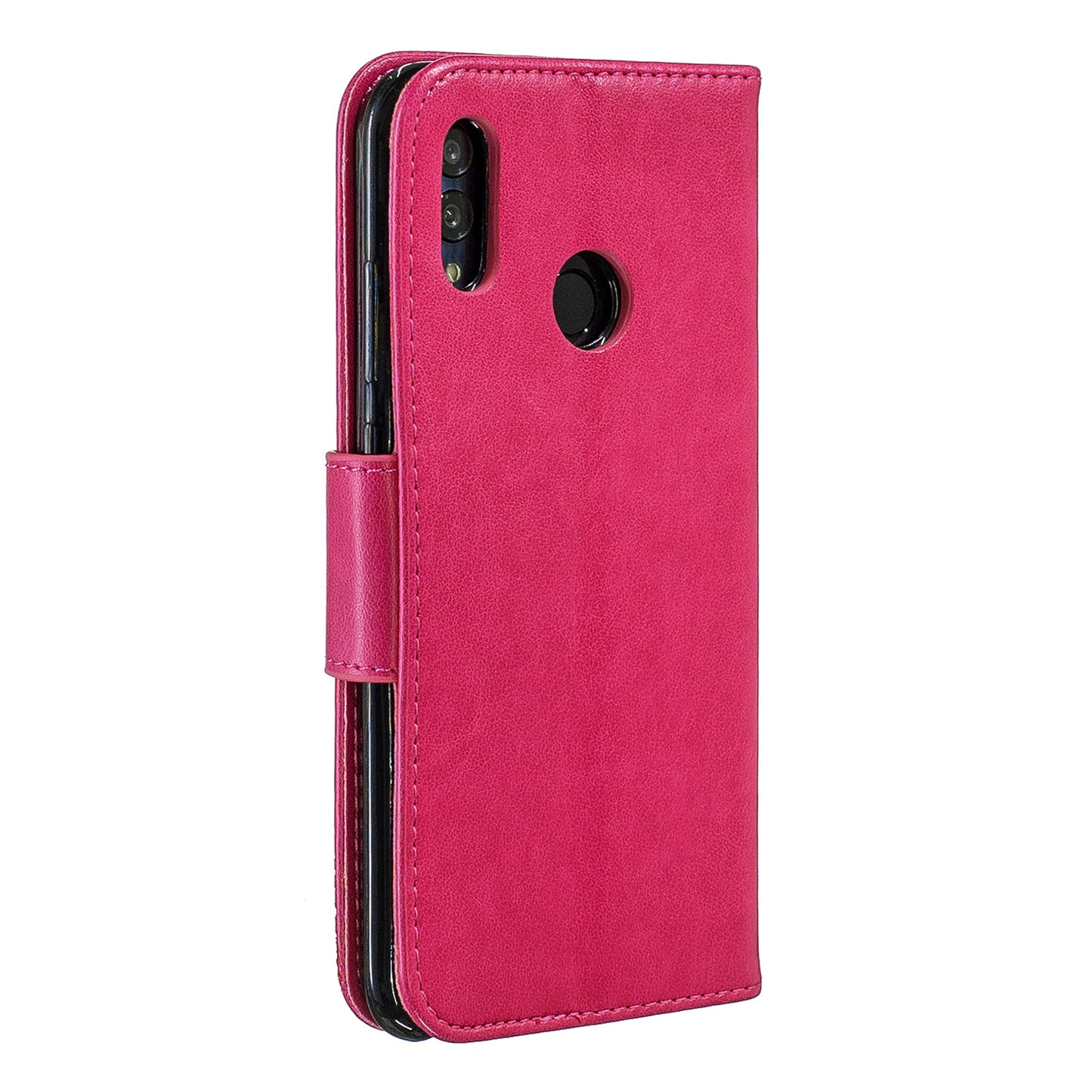 For Huawei P Smart (2019) / Honor 10 Lite PU Leather Imprint Butterflies Phone Case