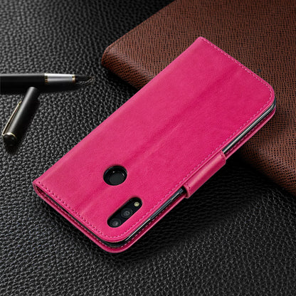 For Huawei P Smart (2019) / Honor 10 Lite PU Leather Imprint Butterflies Phone Case