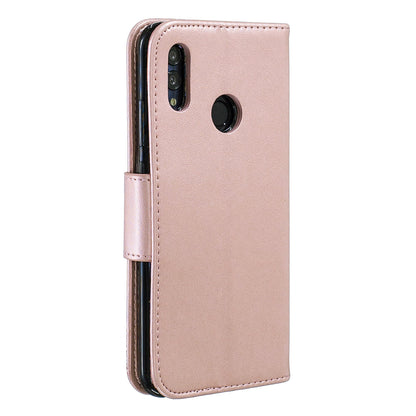 For Huawei P Smart (2019) / Honor 10 Lite PU Leather Imprint Butterflies Phone Case