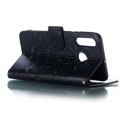 For Huawei P30 Lite/nova 4e/P30 lite New Edition Imprint Mandala Flower Phone Cover Case Leather Wallet
