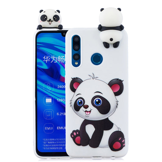 [3D Cute Doll] Patterned TPU Phone Case Cover for Huawei P30 Lite / nova 4e / P30 Lite New Edition