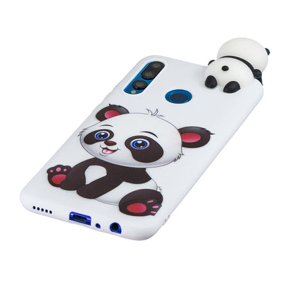 [3D Cute Doll] Patterned TPU Phone Case Cover for Huawei P30 Lite / nova 4e / P30 Lite New Edition