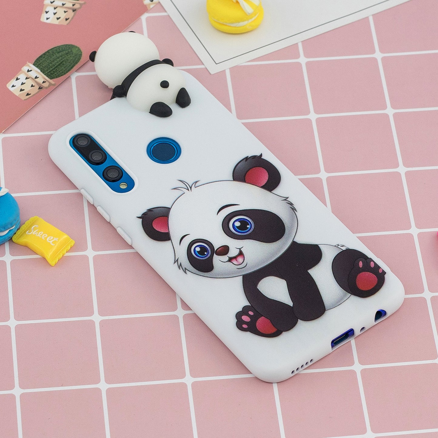 [3D Cute Doll] Patterned TPU Phone Case Cover for Huawei P30 Lite / nova 4e / P30 Lite New Edition