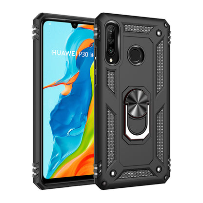 Hybrid PC TPU Kickstand Armor Phone Casing for Huawei P30 Lite / nova 4e / P30 Lite New Edition