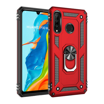 Hybrid PC TPU Kickstand Armor Phone Casing for Huawei P30 Lite / nova 4e / P30 Lite New Edition