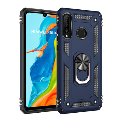 Hybrid PC TPU Kickstand Armor Phone Casing for Huawei P30 Lite / nova 4e / P30 Lite New Edition