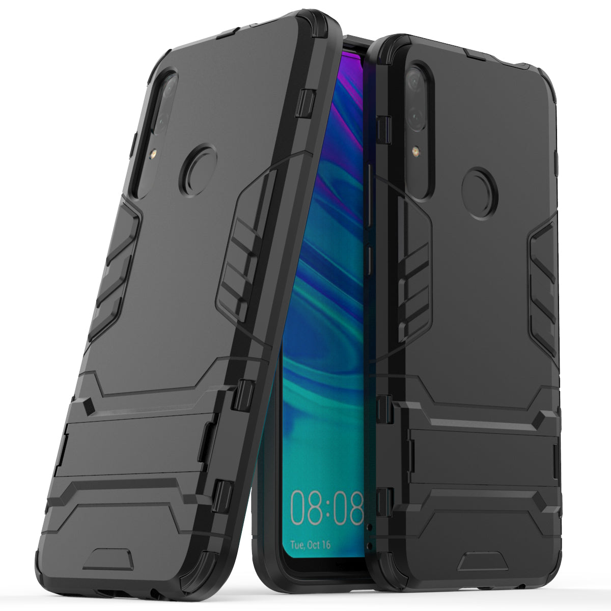 Guard PC + TPU Mobile Phone Covering Case with Kickstand for Huawei Honor 9X (Global)/P Smart Z / Y9 Prime 2019 / Enjoy 10 Plus