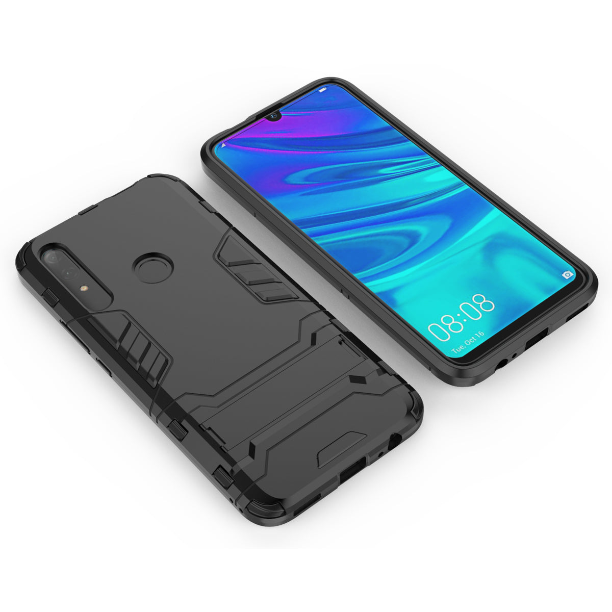 Guard PC + TPU Mobile Phone Covering Case with Kickstand for Huawei Honor 9X (Global)/P Smart Z / Y9 Prime 2019 / Enjoy 10 Plus