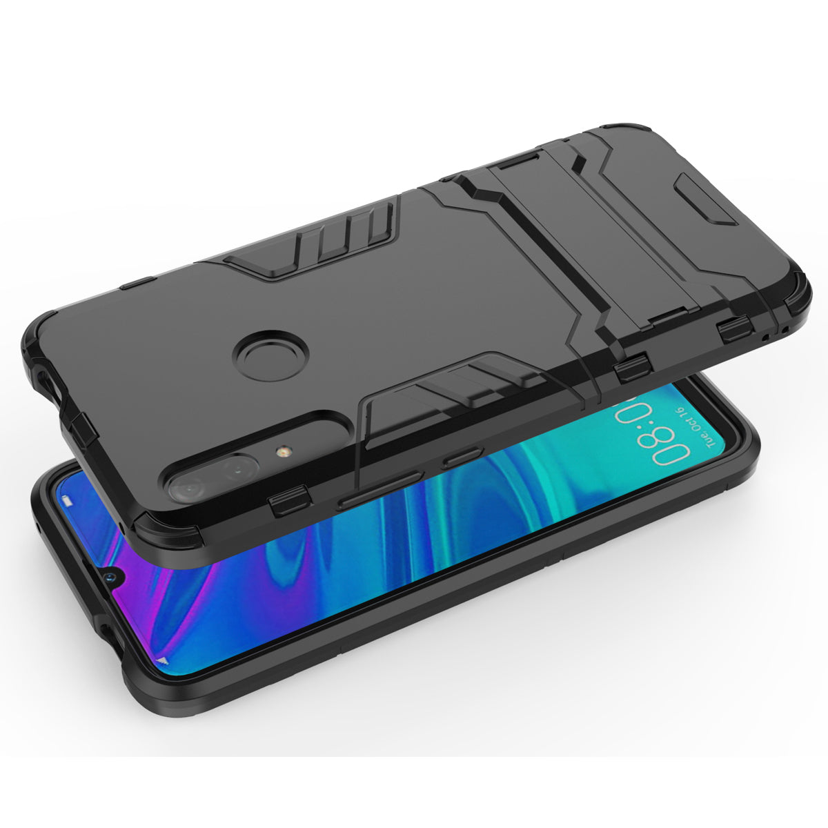 Guard PC + TPU Mobile Phone Covering Case with Kickstand for Huawei Honor 9X (Global)/P Smart Z / Y9 Prime 2019 / Enjoy 10 Plus