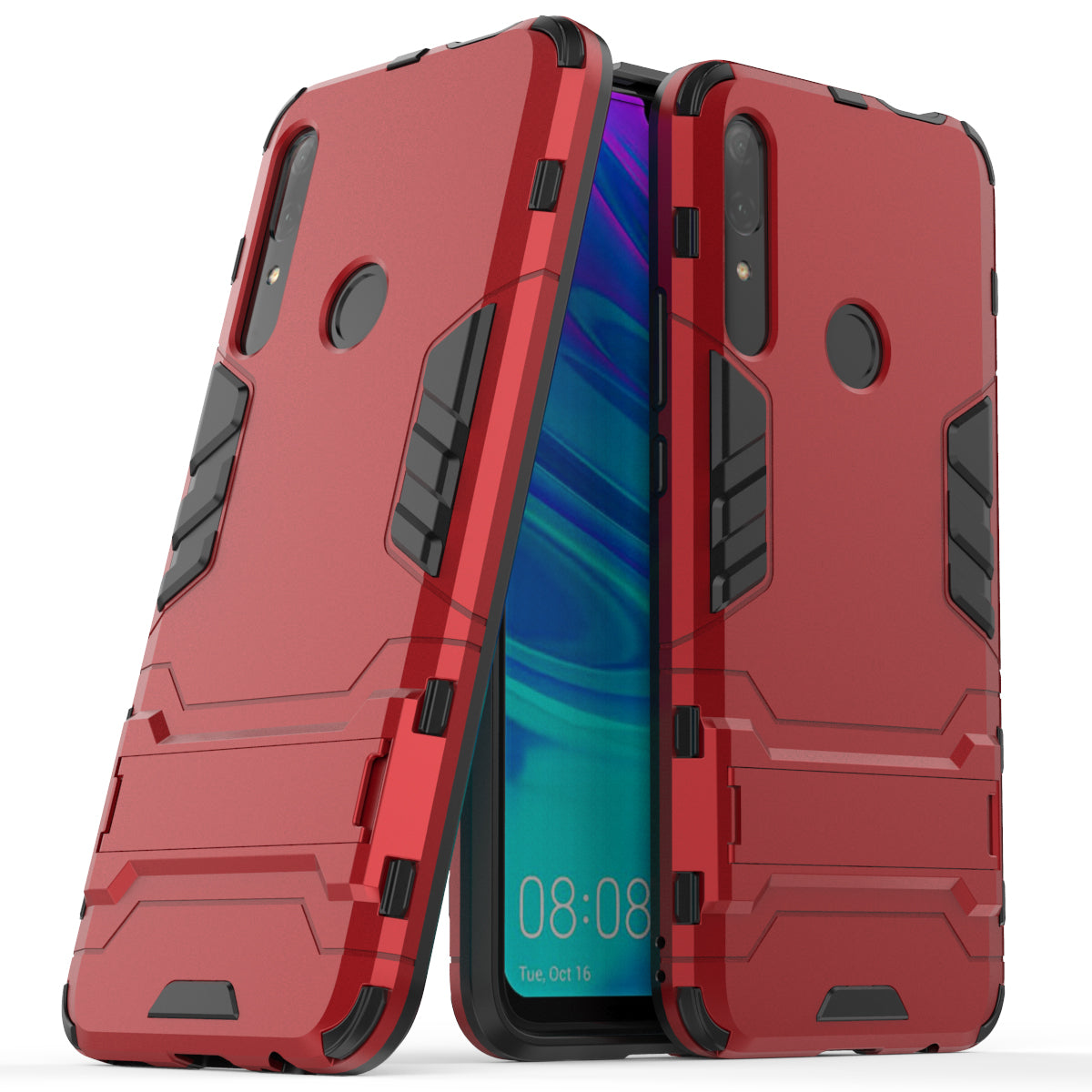 Guard PC + TPU Mobile Phone Covering Case with Kickstand for Huawei Honor 9X (Global)/P Smart Z / Y9 Prime 2019 / Enjoy 10 Plus