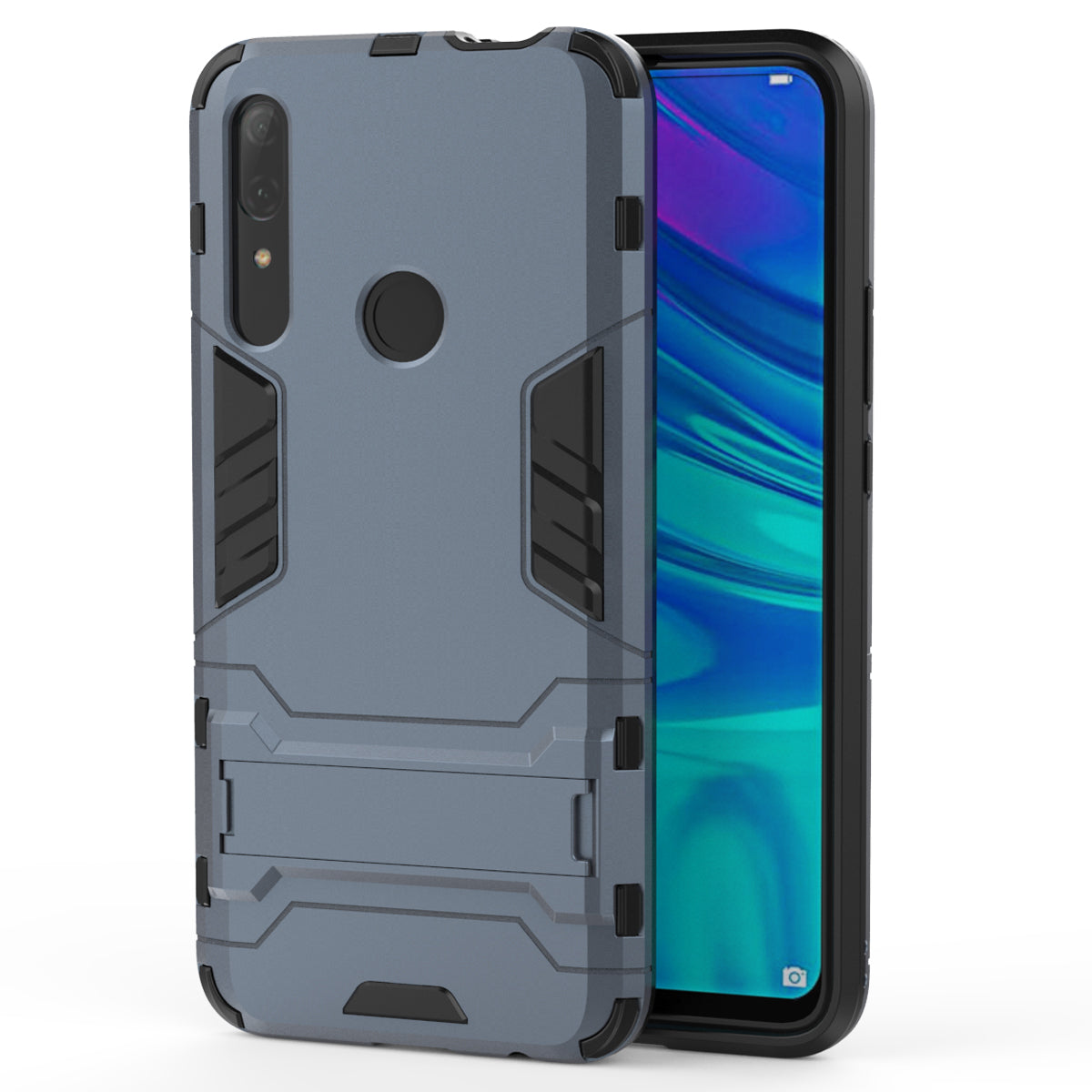 Guard PC + TPU Mobile Phone Covering Case with Kickstand for Huawei Honor 9X (Global)/P Smart Z / Y9 Prime 2019 / Enjoy 10 Plus