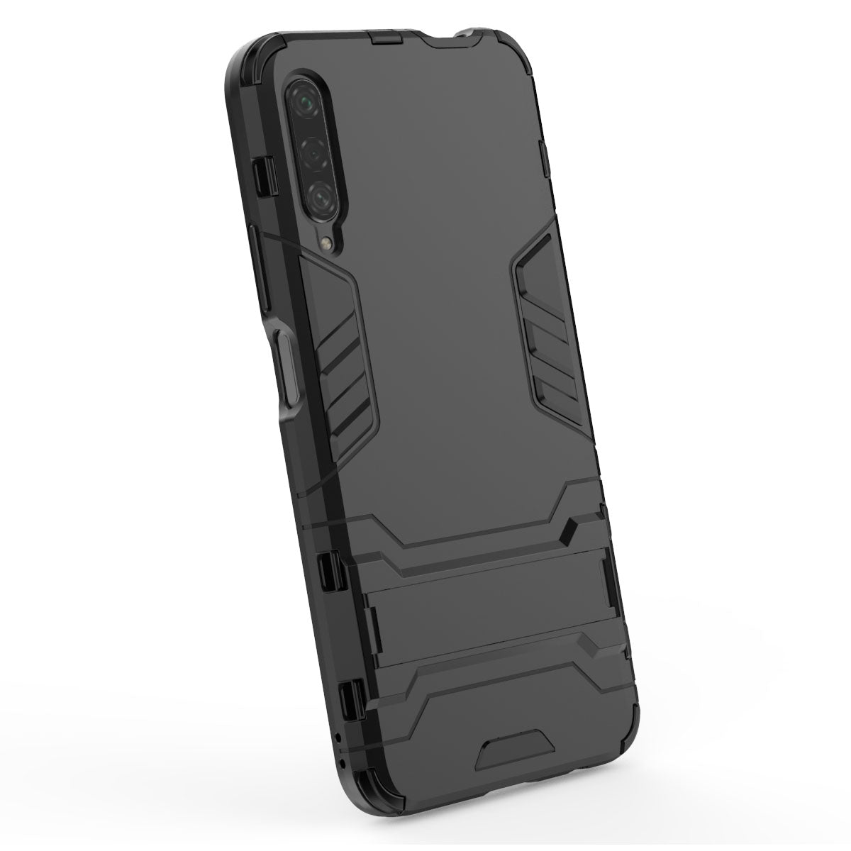 Plastic + TPU Hybrid Phone Case with Kickstand for Huawei Honor 9X Pro