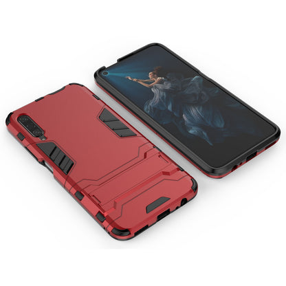 Plastic + TPU Hybrid Phone Case with Kickstand for Huawei Honor 9X Pro