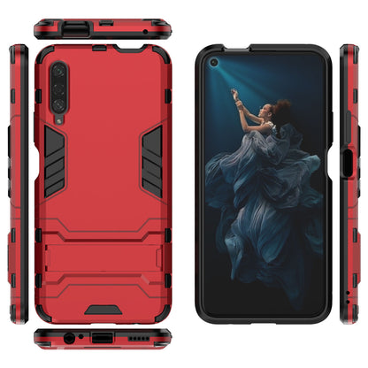 Plastic + TPU Hybrid Phone Case with Kickstand for Huawei Honor 9X Pro